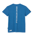 Load image into Gallery viewer, Men's Vertical Logo Printed T-Shirt, Blue
