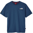 Load image into Gallery viewer, Men's Motor Oils Pocket T-Shirt, Blue