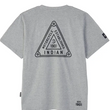 Load image into Gallery viewer, Men's Triangle Sign Printed T-Shirt, Gray