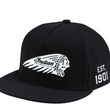 Load image into Gallery viewer, Headdress Flat Brim Cap, Black
