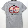 Load image into Gallery viewer, MENS LIGH GREY INDIAN MOTORCYCLE ORANGE COUNTY DEALER TEE