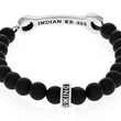 Load image into Gallery viewer, Indian Motorcycle 8mm Onyx Bead Bracelet w/ Large Wrench