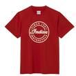 Load image into Gallery viewer, Men's Circle Script Indian Motorcycle T-Shirt, Red