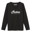 Load image into Gallery viewer, Women's Essential Script Logo Long Sleeve T-Shirt, Black