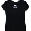 Load image into Gallery viewer, WOMEN BLACK BLING ORANGE COUNTY DEALER TEE