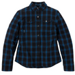 Load image into Gallery viewer, Women's Canyon Plaid Overshirt, Blue