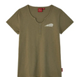 Load image into Gallery viewer, Women's Spirit Lake IA Henley T-Shirt, Green