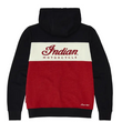 Load image into Gallery viewer, Women's Script Logo Colorblock Hoodie, Red