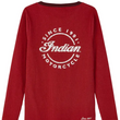 Load image into Gallery viewer, Women's Script Icon Henley Long Sleeve T-Shirt, Red
