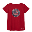 Load image into Gallery viewer, Women's USA Flag Logo T-Shirt, Red