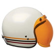 Load image into Gallery viewer, Yellow Retro Open Face Helmet Bubble Visor by Indian Motorcycle®