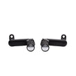 Load image into Gallery viewer, Passenger Pegs in Matte Black, Pair (Heavyweights)