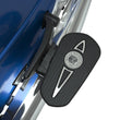 Load image into Gallery viewer, Headdress Passenger Floorboard Pads in Chrome, Pair