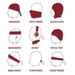 Load image into Gallery viewer, Logo Multifunctional Headwear, Black