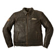 Load image into Gallery viewer, Men's Leather Classic Riding Jacket with Removable Lining, Dark Brown