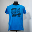 Load image into Gallery viewer, FEMALE BLACK LEGENDARY LOGO, TEAL INDIAN MOTORCYCLE OF OC DEALER TEE