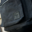 Load image into Gallery viewer, Waxed Canvas Backpack, Black