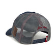 Load image into Gallery viewer, Men's Script Patch Trucker Hat, Blue