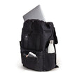 Load image into Gallery viewer, Waxed Canvas Backpack, Black