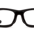 Load image into Gallery viewer, ATIRA GLOSSY BLACK CLEAR GLASSES

