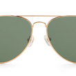 Load image into Gallery viewer, SUBTERRA GOLD W/GREEN LENZ POLARIZED GLASSES
