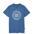 Load image into Gallery viewer, Men's 01 Icon Print T-shirt, Blue
