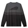 Load image into Gallery viewer, Men's Logo Headdress Racing Long Sleeve T-Shirt, Black
