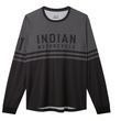 Load image into Gallery viewer, Men's Logo Headdress Racing Long Sleeve T-Shirt, Black
