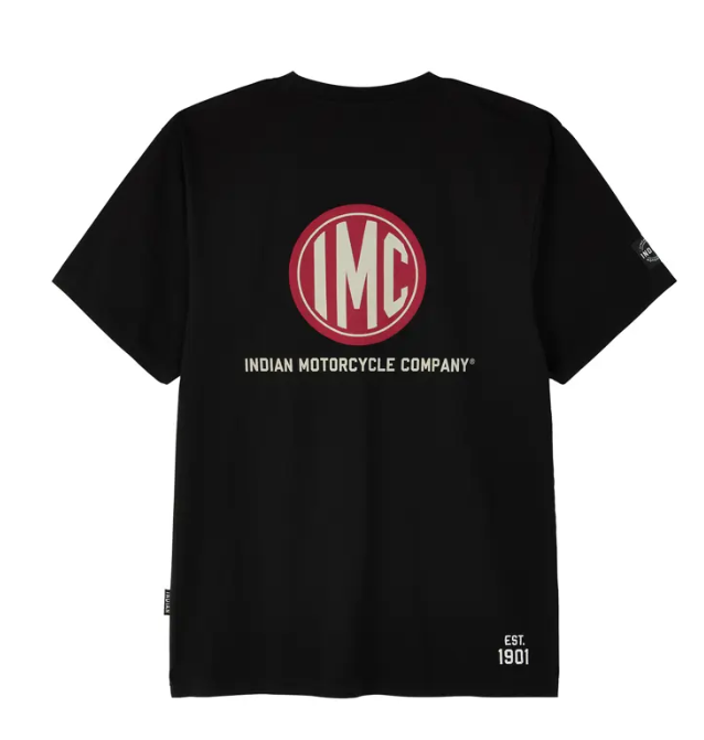 Men's IMC Circle Icon T-Shirt, Black