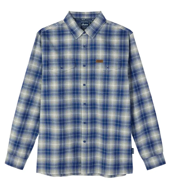 Men's Pasadena Plaid Shirt, Blue