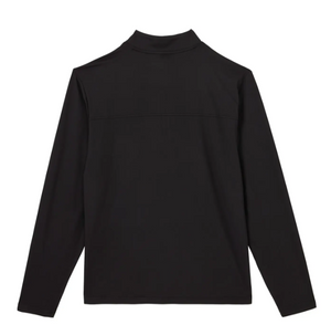 Men's Essential Quarter Zip Top, Black