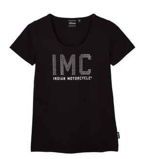 Women's IMC Diamante T-Shirt, Black