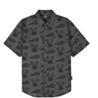 Load image into Gallery viewer, Men's Engine Headdress Print SS Shirt, Gray
