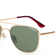 Load image into Gallery viewer, JORO GOLD POLARIZED GREEN LENZ GLASSES
