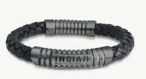 Engine Lines Bracelet in Gunmetal