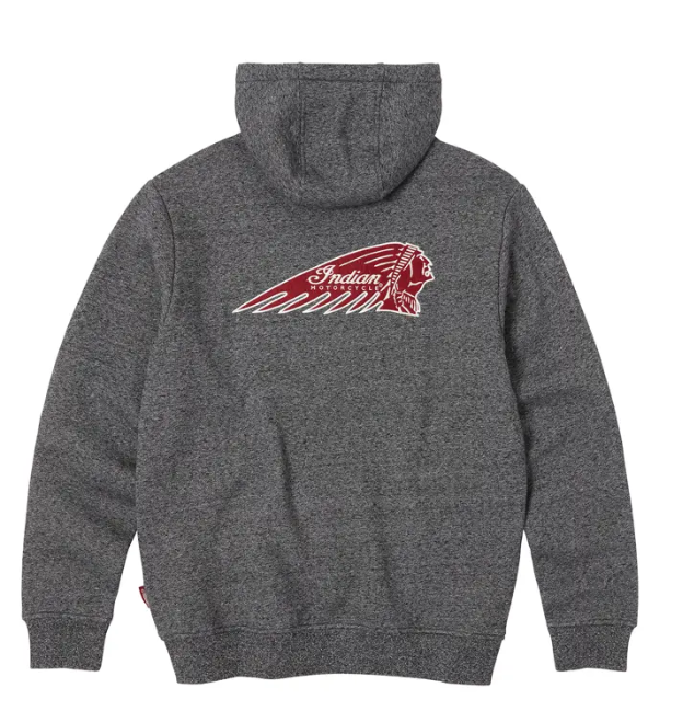 Men's Logo Headdress Hoodie, Gray