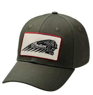 Rectangle Patch Headdress Cap, Green – Indian Motorcycle Orange County