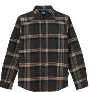Men's Newark Plaid Shirt, Gray