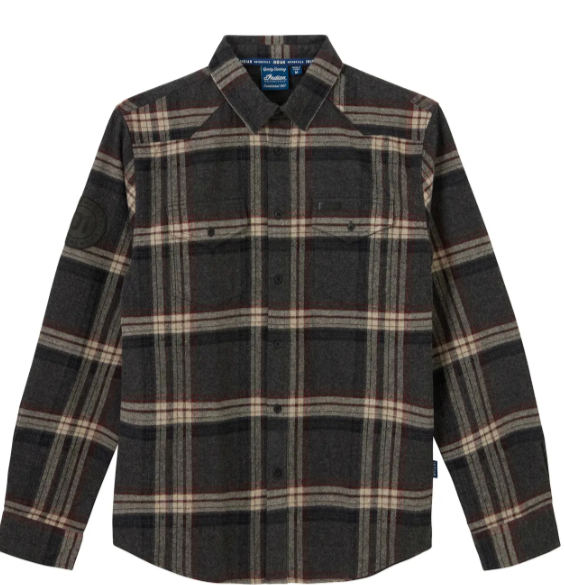 Men's Newark Plaid Shirt, Gray