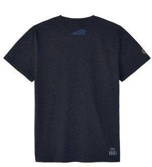 Men's Tonal Block Logo T-Shirt, Navy