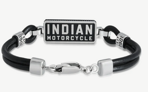 Classic Rectangle Leather Bracelet