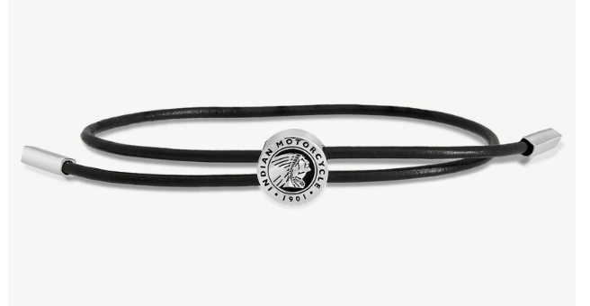 Ride & Glide Adjustable Leather Bracelet