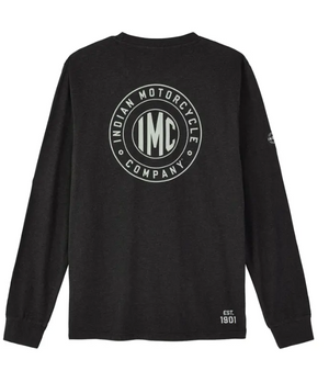 Men's IMC Icon Pocket Long Sleeve T-Shirt, Black