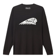 Load image into Gallery viewer, Men's Essential Headdress Logo Long Sleeve T-Shirt, Black
