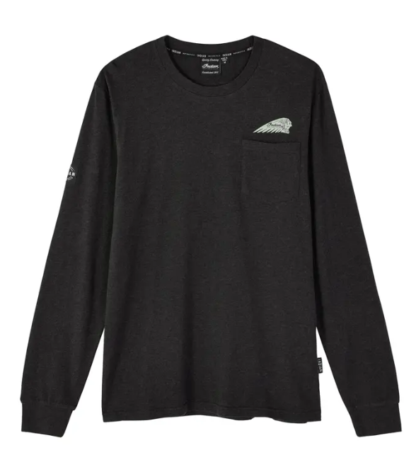 Men's IMC Icon Pocket Long Sleeve T-Shirt, Black