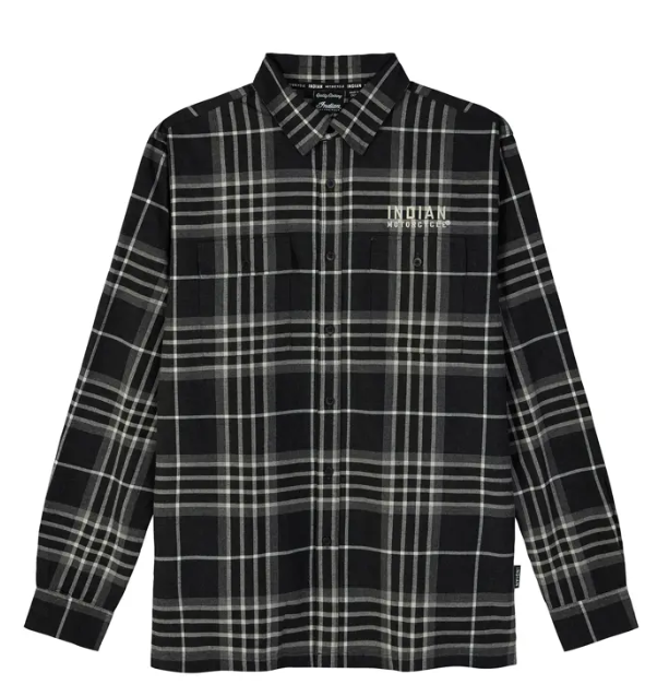 Men's San Antonio Plaid Shirt, Black