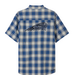 Load image into Gallery viewer, Men's Pasadena Plaid SS Shirt, Blue
