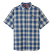 Load image into Gallery viewer, Men's Pasadena Plaid SS Shirt, Blue
