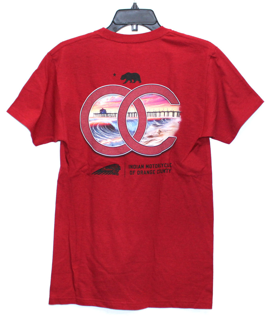 RED INDIAN MOTORCLCE OF ORANGE COUNTY DEALER TEE