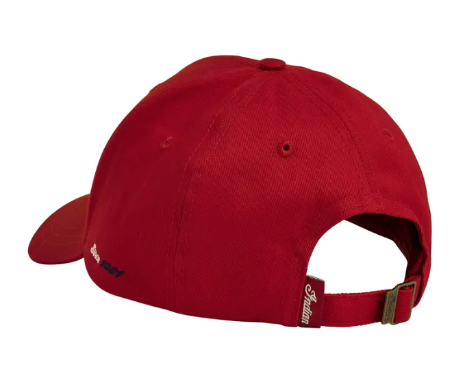 USA Flag Logo Cap, Red